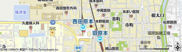 奈良県磯城郡田原本町201-3周辺の地図