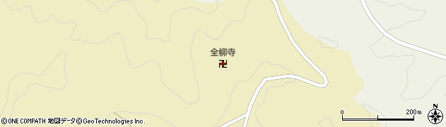 全柳寺周辺の地図