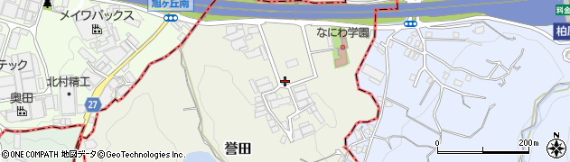 大阪府羽曳野市誉田1694周辺の地図