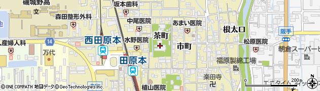 奈良県磯城郡田原本町584周辺の地図