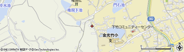 岡山県浅口市金光町占見新田3109周辺の地図