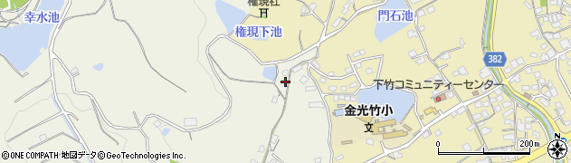 岡山県浅口市金光町占見新田2997周辺の地図