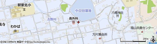 広島県福山市駅家町万能倉211周辺の地図