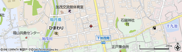 広島県福山市加茂町下加茂130周辺の地図