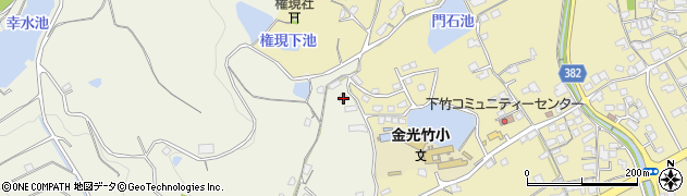 岡山県浅口市金光町占見新田3107周辺の地図