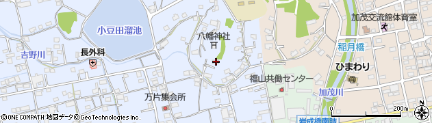広島県福山市駅家町万能倉1520周辺の地図