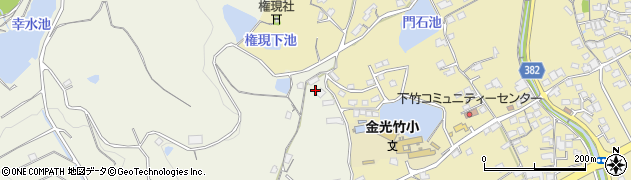 岡山県浅口市金光町占見新田3103周辺の地図