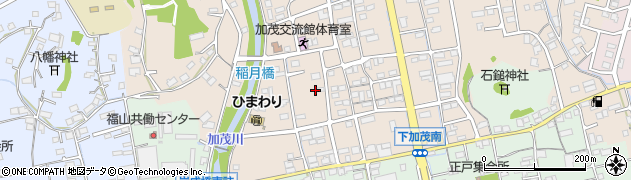広島県福山市加茂町下加茂402周辺の地図