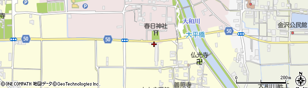奈良県磯城郡田原本町平田161周辺の地図