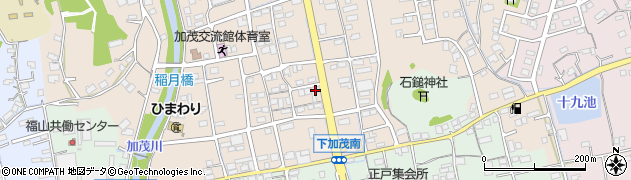 広島県福山市加茂町下加茂125周辺の地図