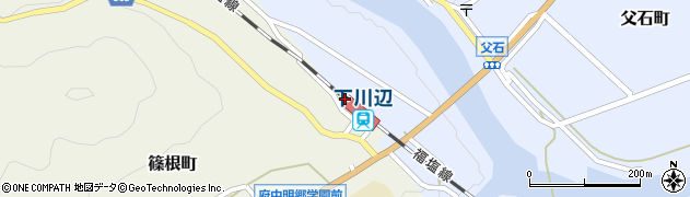 下川辺駅周辺の地図