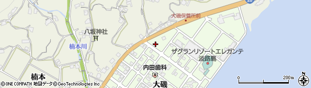 兵庫県淡路市大磯7周辺の地図