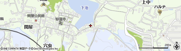 奈良県香芝市関屋1277周辺の地図