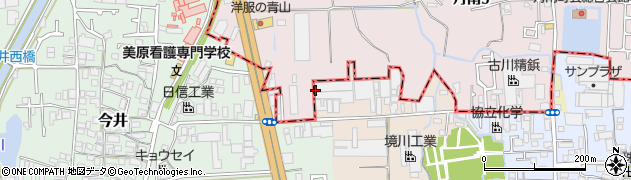 大阪府堺市美原区大保219周辺の地図