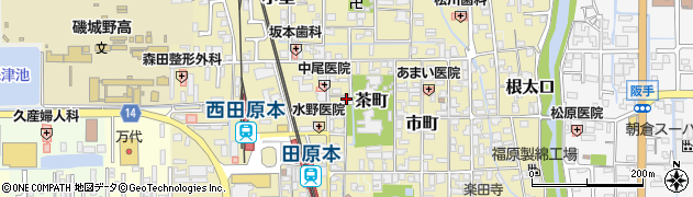 奈良県磯城郡田原本町224周辺の地図