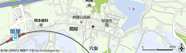 奈良県香芝市関屋1326周辺の地図