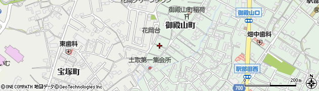 三重県松阪市御殿山町周辺の地図