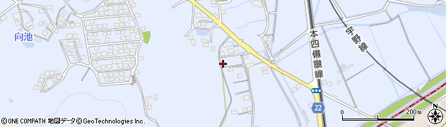 岡山県倉敷市藤戸町藤戸1682周辺の地図