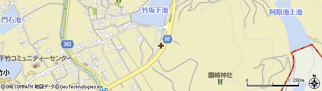 岡山県浅口市金光町下竹1869周辺の地図