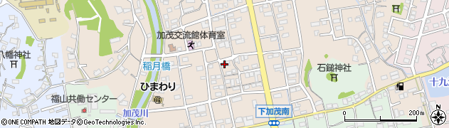 広島県福山市加茂町下加茂155周辺の地図