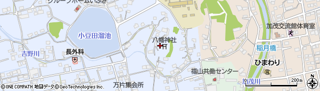 広島県福山市駅家町万能倉1525周辺の地図