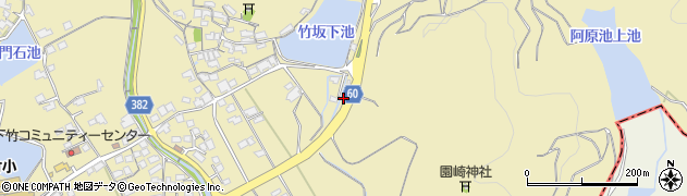 岡山県浅口市金光町下竹1869-1周辺の地図