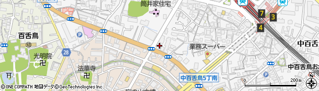 大阪府堺市北区中百舌鳥町4丁614周辺の地図