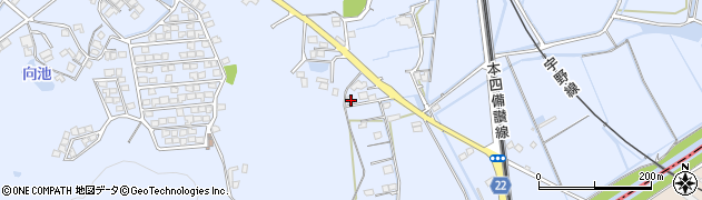 岡山県倉敷市藤戸町藤戸1678周辺の地図