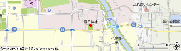 奈良県磯城郡田原本町平田155周辺の地図