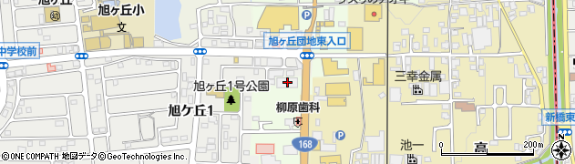 奈良県香芝市上中828周辺の地図