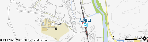 広島県広島市安佐北区白木町市川1680周辺の地図
