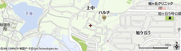 奈良県香芝市上中1227周辺の地図