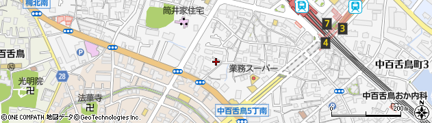 大阪府堺市北区中百舌鳥町4丁618周辺の地図