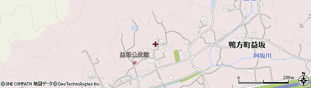 岡山県浅口市鴨方町益坂349周辺の地図