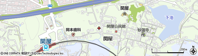 奈良県香芝市関屋546周辺の地図