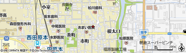 奈良県磯城郡田原本町651周辺の地図