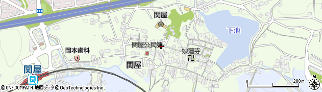 奈良県香芝市関屋417周辺の地図