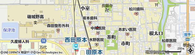 奈良県磯城郡田原本町230-2周辺の地図