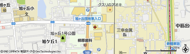 奈良県香芝市上中772周辺の地図
