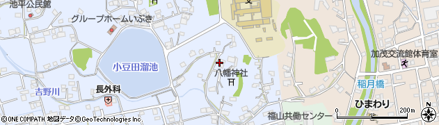 広島県福山市駅家町万能倉1534周辺の地図
