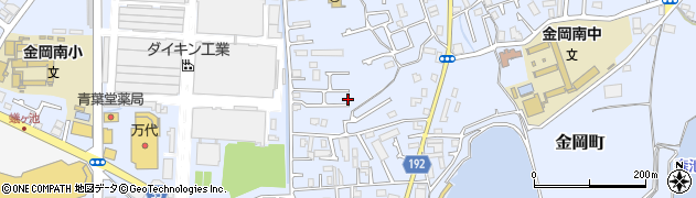大阪府堺市北区金岡町周辺の地図