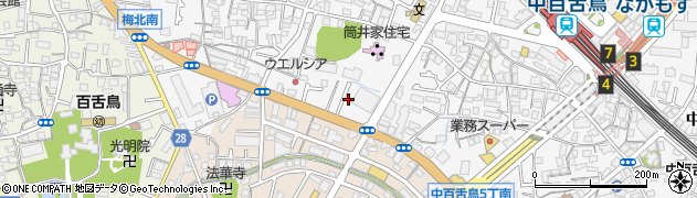 大阪府堺市北区中百舌鳥町4丁603周辺の地図