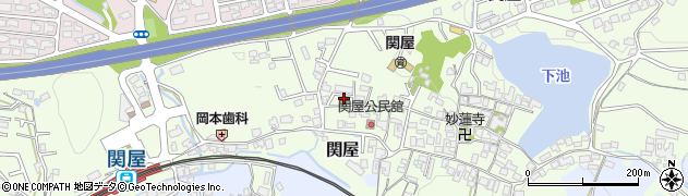 奈良県香芝市関屋443周辺の地図