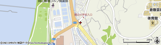 岡山県倉敷市連島町（西之浦）周辺の地図
