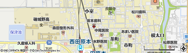 奈良県磯城郡田原本町233周辺の地図