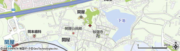 奈良県香芝市関屋1387周辺の地図