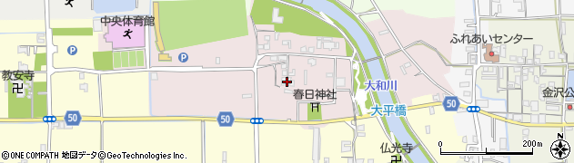 奈良県磯城郡田原本町平田123周辺の地図