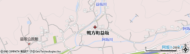 岡山県浅口市鴨方町益坂781周辺の地図