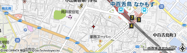 大阪府堺市北区中百舌鳥町4丁514周辺の地図