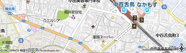 大阪府堺市北区中百舌鳥町4丁513周辺の地図
